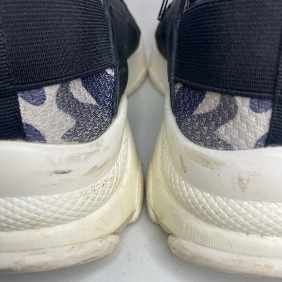 Steve Madden Isles2 Black Camo Sneakers Thick Sole Shoes Size 9 - Picture 9 of 16